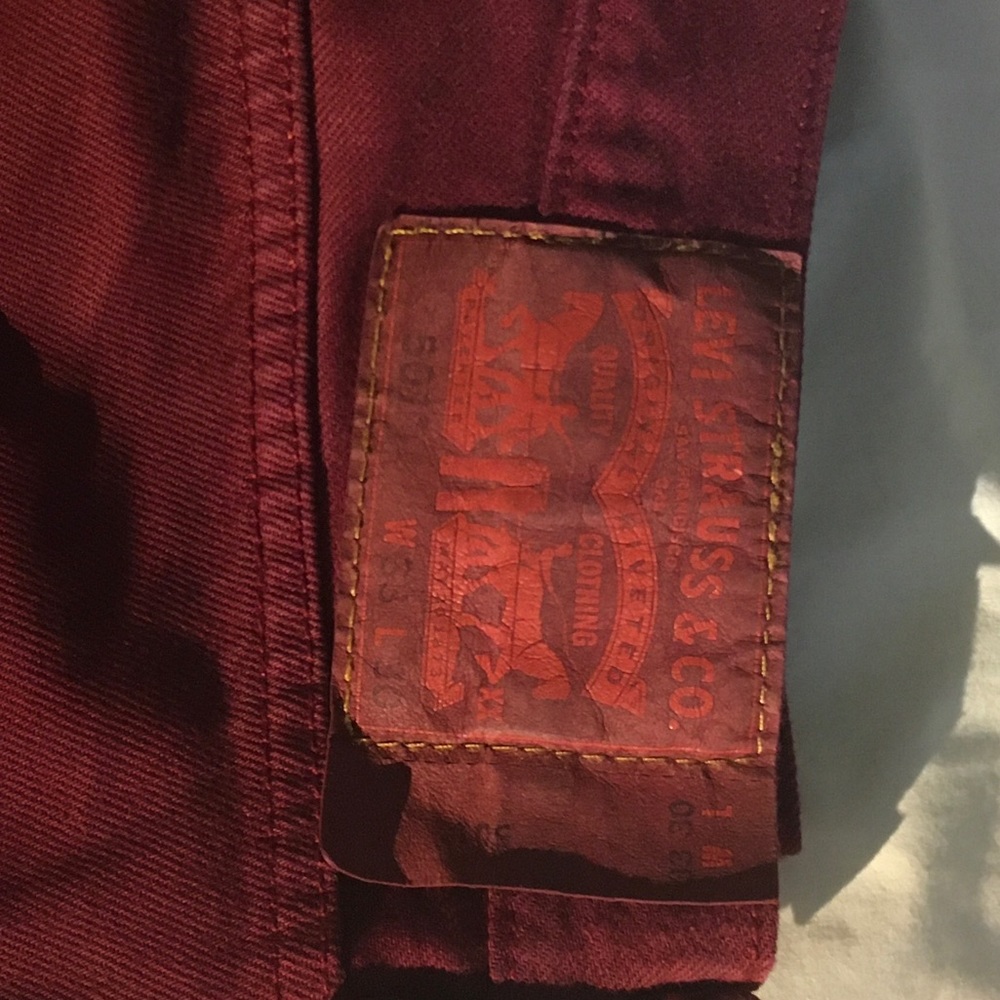 Levi Straus & Co button fly jeans